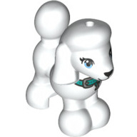 Lego pes, bílá (6337141)