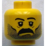Lego hlava, žlutá (3626bpb0172)