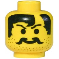 Lego hlava, žlutá (3626bpx108)