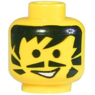 Lego hlava, žlutá (3626bpx121)