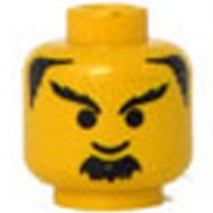 Lego hlava, žlutá (3626bpx54)