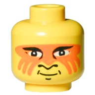 Lego hlava, žlutá (3626bpx57)