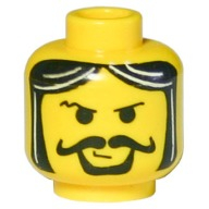 Lego hlava, žlutá (3626bpx68)