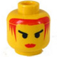 Lego hlava, žlutá (3626bpx69)