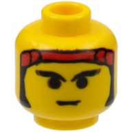 Lego hlava, žlutá (3626bpx6)