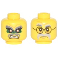 Lego hlava, žlutá (6176233)