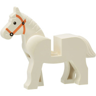 Lego kůň, bílá (4121830)
