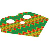 Lego poncho, zelená (6062616)