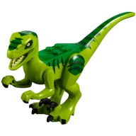 Lego dinosaurus Raptor, limetková (Raptor08)
