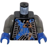 Lego tělo, černá (973pb0199c01)