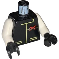 Lego tělo, černá (973p8ac03)