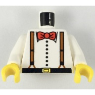 Lego tělo, bílá (973pa1c01)