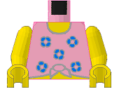 Lego tělo, růžová (973pb0018c01)