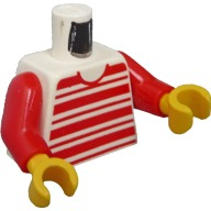Lego tělo, bílá (973px62c01)