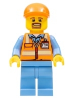 Lego figurka City – stavební dělník