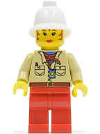Lego figurka Dobrodruh – Miss Gail Storm (Desert)