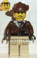Lego figurka Dobrodruh – Johnny Thunder