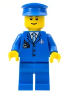 Lego figurka Letiště – pilot