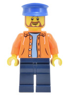 Lego figurka BrickLink Designer Program - muž ze Skyline Expressu