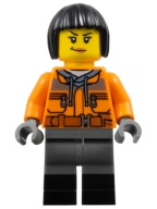 Lego figurka BrickLink Designer Program – stavební dělník