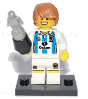 Lego figurka Collectible Minifigures – Soccer Player, Series 4