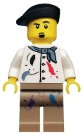 Lego figurka Collectible Minifigures – Artist, série 4