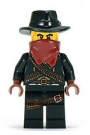 Lego figurka Collectible Minifigures - Bandit, Series 6