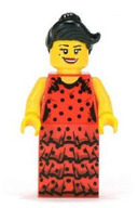Lego figurka Collectible Minifigures - Flamenco Dancer, Series 6