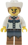 Lego figurka Collectible Minifigures – Cowgirl, Series 8