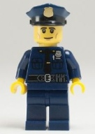 Lego figurka Collectible Minifigures - Policeman, Series 9