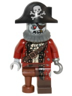Lego figurka Collectible Minifigures - Zombie Pirate, série 14