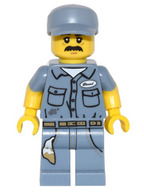 Lego figurka Collectible Minifigures - Janitor, Series 15