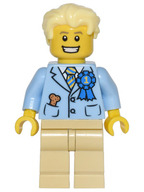 Lego figurka Collectible Minifigures - Dog Show Winner, Series 16