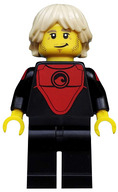 Lego figurka Collectible Minifigures – Pro Surfer, Series 17