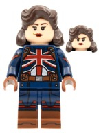 Lego figurka Collectible Minifigures – Captain Carter, Marvel Studios, série 1