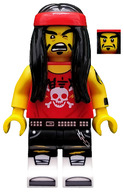 Lego figurka Collectible Minifigures - Gong & Guitar Rocker, The LEGO Ninjago Movie