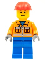 Lego figurka City – stavební dělník
