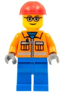Lego figurka City – stavební dělník