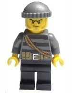 Lego figurka City – zloděj