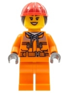 Lego figurka City – stavební dělník
