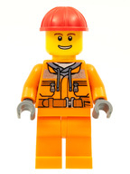 Lego figurka City – stavební dělník