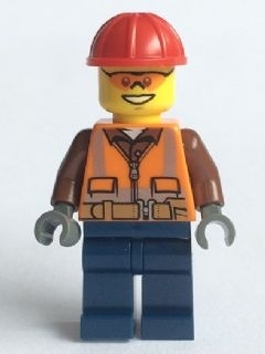 Lego figurka City – stavební dělník