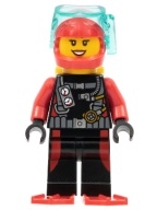 Lego figurka City – potápěč