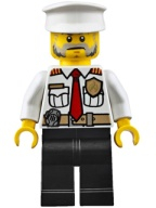 Lego figurka City – kapitán lodi