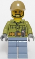 Lego figurka City – průzkumníci sopky