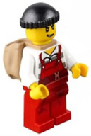 Lego figurka City – zloděj