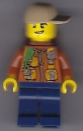 Lego figurka City – průzkum džungle