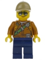 Lego figurka City – průzkum džungle