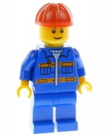 Lego figurka City – dělník