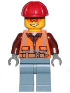 Lego figurka City – stavební dělník